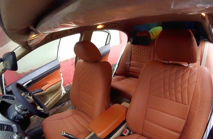 How to install leather seat covers